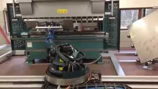 ▶ Salvagnini B3 100 press brake at Gnosjö plåtindustri Sweden [upl. by Wit34]