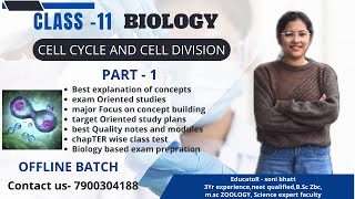 INTERPHASE  CELL CYCLE AND CELL DIVISION  PART 1 [upl. by Hesketh516]