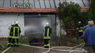 Großbrand in Lustadt  RheinlandPfalz am 290310 [upl. by Enyahc]