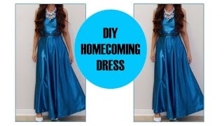 DIY Homecoming Dress [upl. by Eatnad]