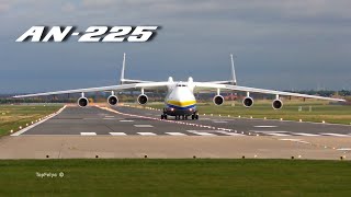 Antonov An225 Mriya landing in England 4K video Антонов Ан225 Мрия посадка в Англии [upl. by Kaja]