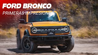 Ford Bronco 2022 lo manejamos una nava suiza bañada en tecnología para llegar más lejos que nunca [upl. by Eural]