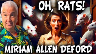 Science Fiction Rats Oh Rats Miriam Allen DeFord Science Fiction Short Story From the 1960s [upl. by Yrian]