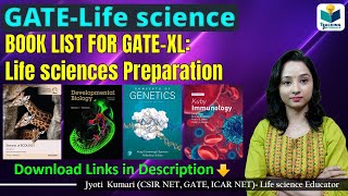 Book List for GATELifesciences XL Preparation  standard books [upl. by Eilyah]