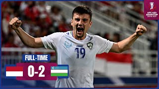 Full Match  AFC U23 Asian Cup Qatar 2024™  SemiFinals  Indonesia vs Uzbekistan [upl. by Mose]