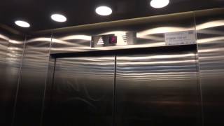 KONE Holeless Hydraulic elevator  Pasila railway station Helsinki Finland [upl. by Ttessil]