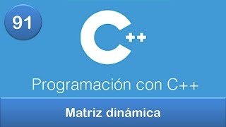 91 Programación en C  Punteros  Matriz dinámica [upl. by Claiborne]