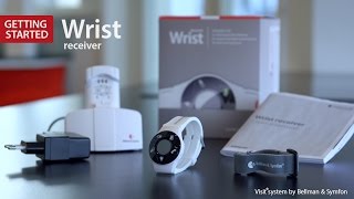 Visit wrist receiver and charger  getting started [upl. by Ainessej]