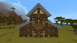 Minecraft Storage House Build 🏠😍 [upl. by Craner]