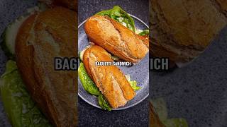 Baguette Sandwich baguette shorts bread foodshorts [upl. by Aniraz248]