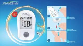 VivaChek™ Eco Blood Glucose Monitoring System [upl. by Anastatius]