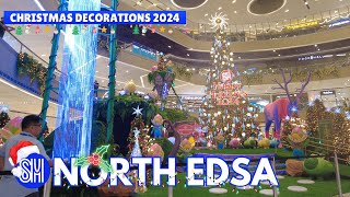 4K SM NORTH EDSA  2024 CHRISTMAS DECORATIONS [upl. by Judson]