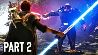 Star Wars Jedi Fallen Order Gameplay Walkthrough Part 2 DOUBLE BLADED LIGHTSABER [upl. by Rattray517]