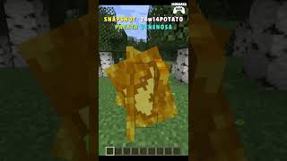 Snapshot 24w14POTATO PATATA VENENOSA de Minecraft [upl. by Tomaso]