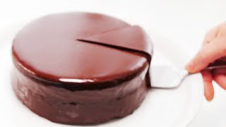 Sachertorte A Chocolate Cake Viennese Style super delicious with simple ingredients [upl. by Koenig]