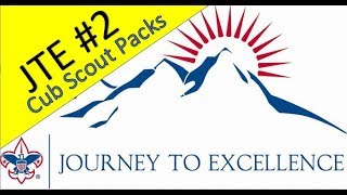 Journey to Excellence ep 2 CUB SCOUT PACKS [upl. by Gherlein]