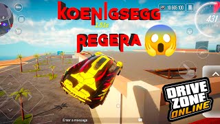 Koenigsegg Regera  Top Speed Parkour amp Drag Race Full Gameplay😱🔥drivezoneonline koenigsegg [upl. by Aisanahta101]