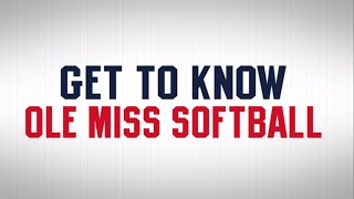 Get to Know Ole Miss Softball  Whats Your Guilty Pleasure Song [upl. by O'Dell]