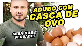 COMO CRIAR SEU PRÓPRIO ADUBO COM CASCA DE OVO  COM MURILO SOARES  SPAGNHOL PLANTAS [upl. by Llertak]