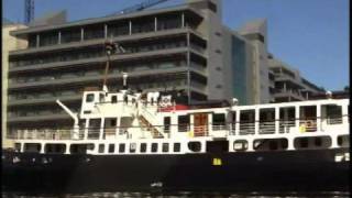 Sightseeing cruise on the river Liffey Dublin [upl. by Whitby58]