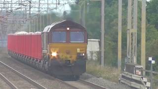 UK Freight Trains At Speed 2017 [upl. by Christiano]