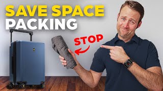 Do THIS to Save Space in Your CarryOn Luggage Minimalist Packing Tips [upl. by Goodman]