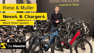 Riese amp Müller Nevo4 amp Charger4 mixte  Krachtige premium ebike met Bosch Smart systeem [upl. by Janela]