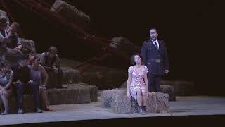 L Elixir d amour 18 19 extrait video 1 Lisette Oropesa Vittorio Grigolo Etienne Dupuis 360px [upl. by Ylicis474]