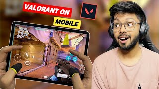 PLAYING VALORANT MOBILE   Android Gamer [upl. by Durant933]