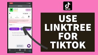 How to Make Linktree on TikTok Bio 2023 [upl. by Rabah]