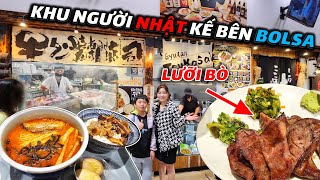 Khu Ăn Uống Nhộn Nhịp Tấp Nập của Người Nhật gần Phố Bolsa Nam Cali  Cuộc Sống Mỹ  KT Food [upl. by Edny]