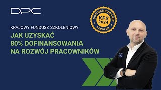 JAK UZYSKAĆ 80 DOFINANSOWANIA NA SZKOLENIA Z KFS [upl. by Lela]