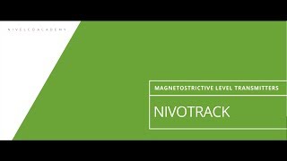 NIVOTRACK – Magnetostrictive level transmitters NIVELCO Academy [upl. by Knapp]