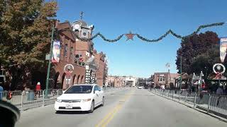 Taking A Scenic Tour Of Downtown Grapevine Texas [upl. by Hsakiv]