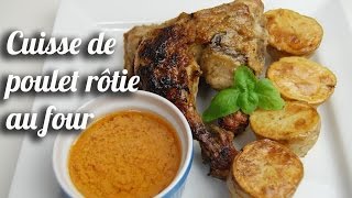 Cuisses de Poulet rôties au four Marinade africaine [upl. by Croteau]