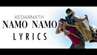 namonamo lyrics videoshankara kedarnathstatus kedarnathmoviesong lyricalvideo [upl. by Kerrin]