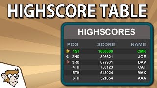 High Score Table with Saving and Loading Unity Tutorial for Beginners [upl. by Archaimbaud746]