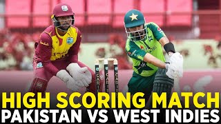 High Scoring Match  Pakistan vs West Indies  T20I  PCB  MK2A [upl. by Nnyloj]