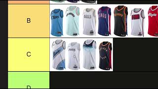 Ranking all the 20242025 NBA City Jerseys  Tier List [upl. by Ihana]