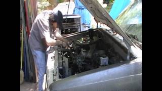 Mazda engine removal [upl. by Namso]