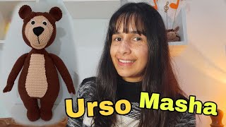 Urso Masha Amigurumi  Pri Arts Amigurumi [upl. by Munroe]