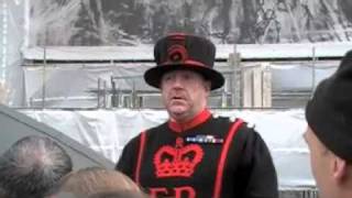 Yeoman Warder At Tower Of London Part III of Four [upl. by Miriam]