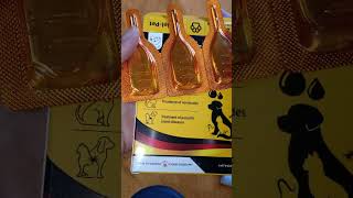 Unboxing of Cassiel Pet Pour On Solution amp Deworming tabletsPrevent our pets from harmful parasites [upl. by Zehcnas]