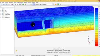 Plaxis 3D  Tunneling simulation [upl. by Darach952]