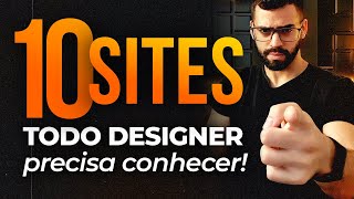 10 sites que TODO DESIGNER GRÁFICO tem que conhecer Ajuda muito [upl. by Cuthburt]