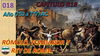 Fundación de Roma El Rapto de las Sabinas Rómulo Primer rey de Roma y Asesino de su hermano Remo [upl. by Emearg807]