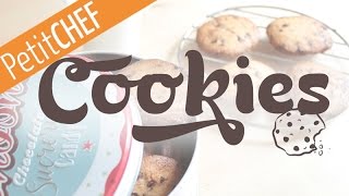 Receta Cookies con pepitas de chocolate Petitchefes stop motion [upl. by Ayanej84]