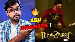 Minnal Murali Hindi Movie Review  Tovino Thomas  Netflix [upl. by Erodavlas]