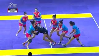 Himachal Pradesh vs Punjab Girls Kabaddi Match Full Highlights  Khelo India School Games 2019 [upl. by Ainahs]