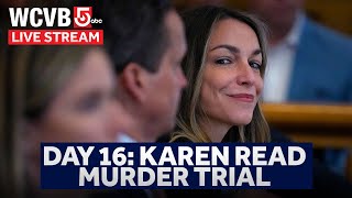 Karen Read Trial Day 16 Part 2 [upl. by Philoo355]